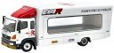 POP RACE 1/64 EVA RACING TRANS PORTER HINO 500 (NERV) 完成品