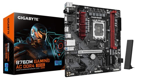 GIGABYTE B760M GAMING AC DDR4 GEN5 Micro-ATXマザーボード B760M G AC D4 GEN5 MB6764
