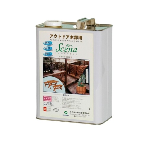 シェーナステイン リーフグリーン 4L（リットル） ウッドデッキ、塗料