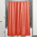 シャワーカーテン 120×180cm 防水 防カビ バスカーテン お風呂用カーテン シンブル　白い花柄　フラワー　カーテンリング付き