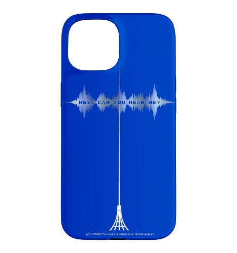 エースコンバット 7 Hey, Can you hear me? 青 スマホケース iPhone 15 用