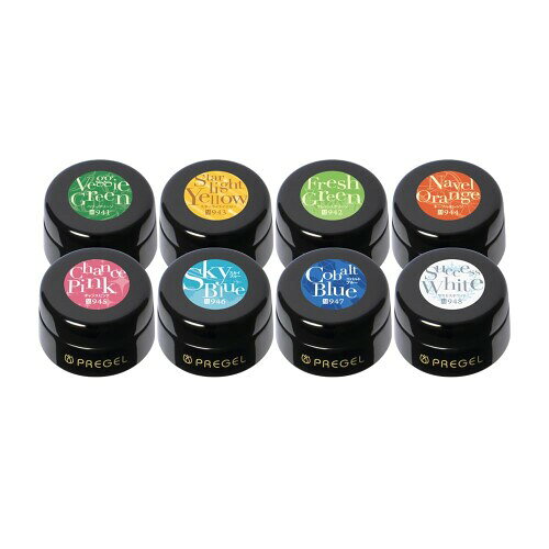 PRE GEL カラーEX カラーパレットシリーズ8色セット