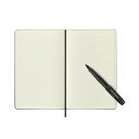 モレスキン ノート クラシックノートブック+ Kaweco (カヴェコ) 水性ボールペン セット ハードカバー 横罫 ラージサイズ ブラック KAWPENSET...