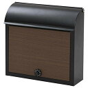 ガーデンマスター(Gardenmaster) メールボックス ポスト ダイヤルロック式 幅38×奥行12×高さ37cm (郵便ポスト/宅配ボックス) 壁付け ブ...