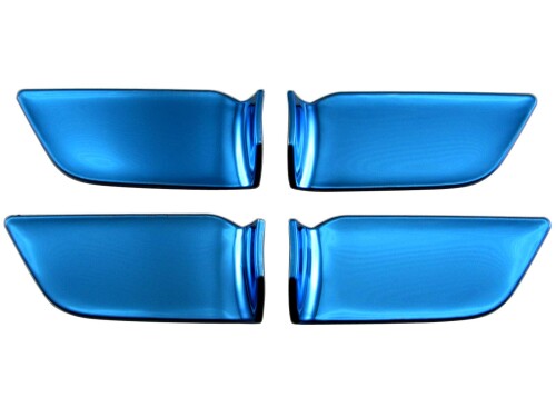 BRIGHTZ ハリアーハイブリッド AXUH80 AXUH85 ステレンスインナードアハンドルカバー 皿 青 XUH80 XUH85 UH80 UH85 H80 H85 80 85 ハリアー ハリヤー ハイブリッド ハイブリット