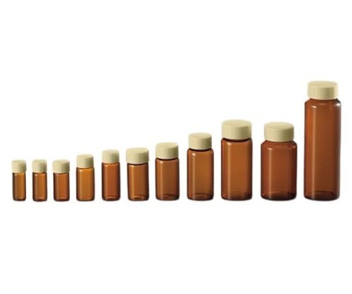 マルエム CCスクリュー管 褐色 イエローキャップ 50mL /3-4948-09