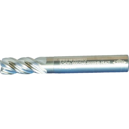 マパール Performance-Endmill-Titan 4枚刃 内部給油 SCM391J-1200Z04R-R0100HA-HU6217224 775-4523 超硬ラジアスエンドミル 刃径(mm):12 全長(mm):83 シャンク径(mm):12 コーナ半径(mm):1 刃長(mm):26 ノンコーティング/ねじれ角39° F表記はチャンファー処理 内部給油 超微粒子超硬合金(Micro Grain Carbide) 説明 〈br〉チタンの高能率加工に最適です。〈br〉不等分割/不等リードにより加工振動(ビビリ)が大幅に軽減されます。〈br〉刃先処理はチャンファーもしくはラジアスが選べます。〈br〉被削材:チタン、チタン合金。 商品コード20075178929商品名マパール Performance-Endmill-Titan 4枚刃 内部給油 SCM391J-1200Z04R-R0100HA-HU6217224 775-4523 超硬ラジアスエンドミル型番775-4523※他モールでも併売しているため、タイミングによって在庫切れの可能性がございます。その際は、別途ご連絡させていただきます。※他モールでも併売しているため、タイミングによって在庫切れの可能性がございます。その際は、別途ご連絡させていただきます。