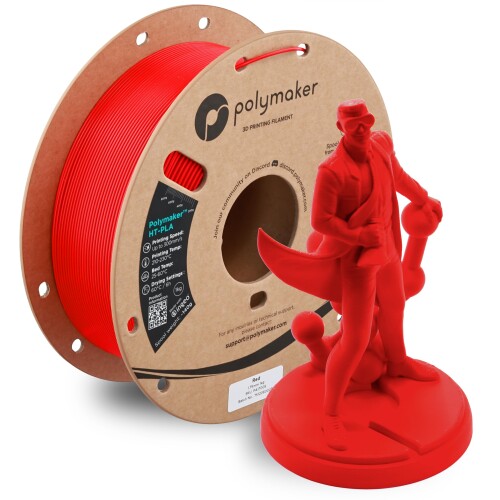 ポリメーカ(Polymaker)3Dプリンタ—用耐熱性フィラメント Polymaker HT-PLA 1.75mm径 1kg巻 Polymaker HT-PLA Red