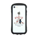 グルマンディーズ リサとガスパール iPhone SE (第3世代/第2世代) / 8 / 7 / 6s / 6 (4.7インチ) 対応 ハイブリッドクリアケース パリ COS-152A