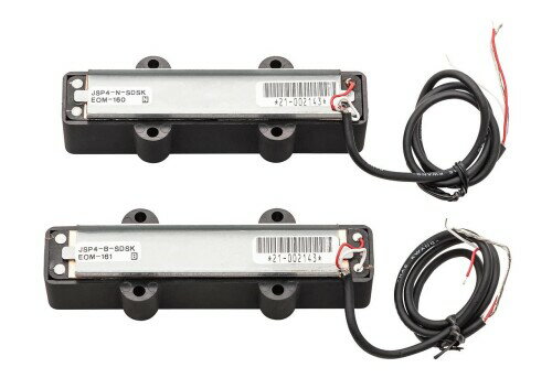 Sadowsky J/J-Style Bass Pickup Set (Alnico V/Alnico III), Noise-Cancelling, Split Coil, 4-String - Bridge & Neck ��