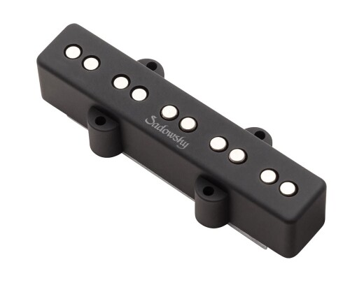 Sadowsky J-Style Bass Pickup (Alnico V/Alnico III), Noise-Cancelling, Split Coil, 5-String - Bridge