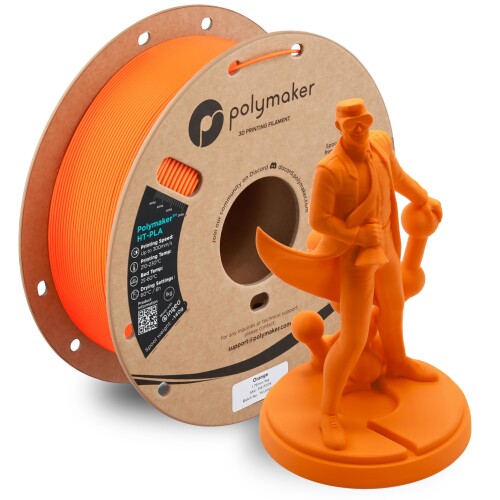 ポリメーカ(Polymaker)3Dプリンタ—用耐熱性フィラメント Polymaker HT-PLA 1.75mm径 1kg巻 Polymaker HT-PLA Orange