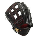 HI-GOLD(ハイゴールド) 心極 硬式グラブ 外野手用 KKG-2308 左投げ RH ブラック(4)