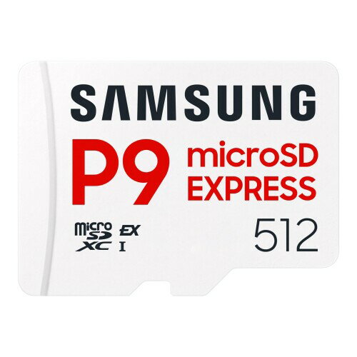 Samsung(サムスン) マイクロSD Expressカード 512GB Nintendo Switch2 動作確認済 最大転送速度 800MB/s 国内正規品 3年 microSD P9 Express MB-MK512T-IT/EC