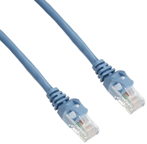 タローズTARO'S LANケーブル CAT5e ライトブルー クロス結線 5M CBC5EX-050-BL エコ簡易パッケージ