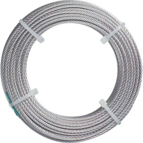 TRUSCO(トラスコ) ステンレスワイヤロープ ナイロン被覆 Φ2.0(2.5)X10m CWC-2S10 × 10巻 TRUSCO(トラスコ) ステンレスワイヤロープ ナイロン被覆 Φ2.0(2.5)X10m CWC-2S10 × 10巻