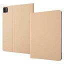iPad Pro 2020年モデル 11inch 第2世代 レザーケース スタンド機能付/ベージュ(2)
