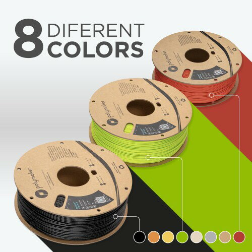 �ݥ�᡼����(Polymaker) 3D�ץ�󥿡�����̩�ٷ��̥ե������PolyLite LW-PLA ��