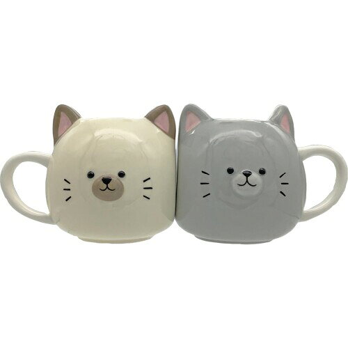 かわいい食器 「 ニコイチ 」 コロンと丸い マグカップ ペア 大きめ 食器セット 約12×9cm 345ml ねこ 食器 雑貨 猫 グッズ 人間用 誕生日プレゼント 白 SAN4673 セット内容:マグカップ×2 商品サイズ:約12.5×9×9.7cm ・ 商品重量:約550g 容量:約390ml 素材:磁器 生産国:中国 ふたつの動物たちのほっぺたが仲良くぴったりとくっつく、たくさんの可愛いが詰まったマグカップ。 恋人やご家族、お友達とお揃いで使ったり、プレゼントにも最適。 商品コード20077994940商品名かわいい食器 「 ニコイチ 」 コロンと丸い マグカップ ペア 大きめ 食器セット 約12&times;9cm 345ml ねこ 食器 雑貨 猫 グッズ 人間用 誕生日プレゼント 白 SAN4673型番SAN4673サイズ約12.5&times;9&times;9.7cmカラーベージュ※他モールでも併売しているため、タイミングによって在庫切れの可能性がございます。その際は、別途ご連絡させていただきます。※他モールでも併売しているため、タイミングによって在庫切れの可能性がございます。その際は、別途ご連絡させていただきます。