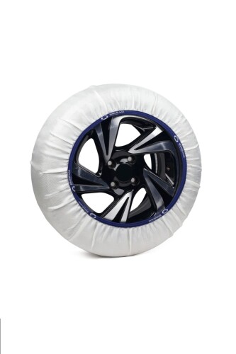 スペイン製 スノーソックス スノーチェーン Mサイズ 対応タイヤサイズ 255/40R17
