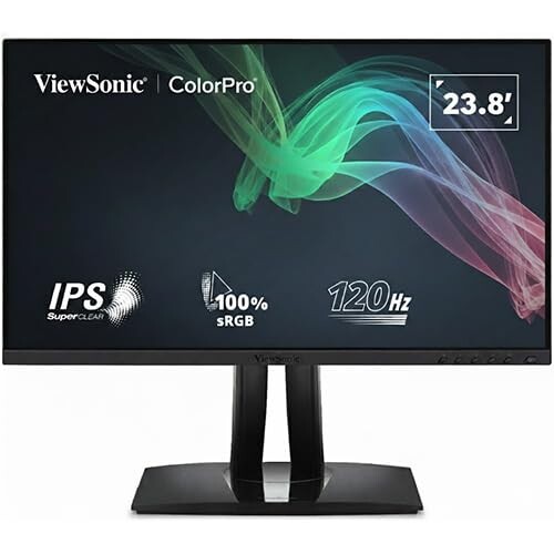 ViewSonic ビューソニックジャパン 23.8型ワイド液晶ディスプレイ VP2456A（120Hz/5ms/Full HD 1920 x 1080/VP/HDMI 1.4 x1/フリッカーフリー/ブルーライト軽減/3年保証）
