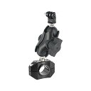 REC-MOUNTS GoPro (ゴープロ)用 バイク バーマウントセット クランプ径22.2mm/25.4-26.0mm用 (REC-B21-BB(BK)S...