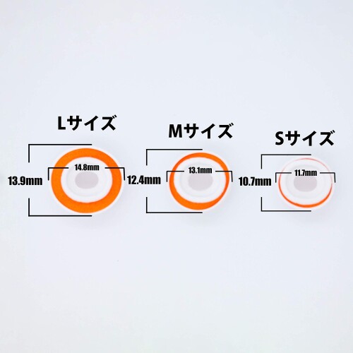 Symbio Eartips Airpods Pro対応 ハイブリッドイヤーピース Lサイズ2ペア〈遮音性/ノイズキャンセル向上 落下防止〉 Symbio A (L) オレンジ ((L)) mannishboy-24121431 マニッシュボーイ サンプル画像3