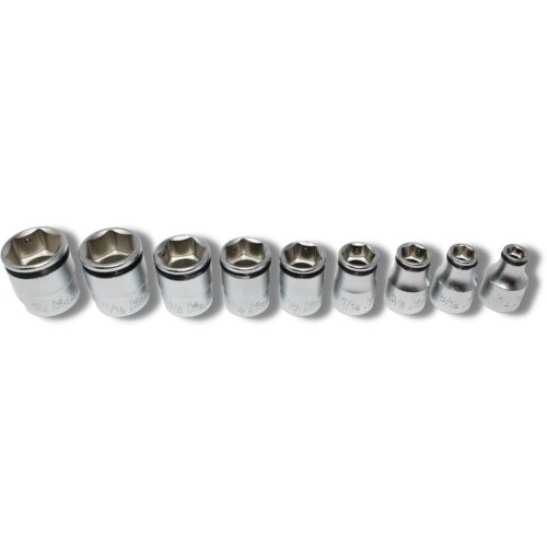 コーケン(Ko-ken) RS3450A/9 3/8"(9.5mm)SQ. ナットグリップソケットレールセット 9ヶ組 ボルト/ナットを落とさず着脱するための便利ソケットです ソケットの六角開口部に備えた2つのスチールボールで、ボルト/ナットをしっかりホールド 狭くて手が入らず奥までボルト/ナットを運ぶとき、また手の届かない場所での作業に威力を発揮します ナットグリップはステンレスやアルミ、といったマグネットの利かない材質のボルト/ナットにも対応することが出来ます 6角タイプ差込角(mm):9.5、セット内容:1/4,5/16,3/8,7/16,1/2,9/16,5/8,11/16,3/4の9個組 ■ボルト/ナットを落とさず着脱するための便利ソケットです 商品コード20080684954商品名コーケン(Ko-ken) RS3450A/9 3/8"(9.5mm)SQ. ナットグリップソケットレールセット 9ヶ組型番KKNRS3450A-9サイズ3/8"(9.5mm)※他モールでも併売しているため、タイミングによって在庫切れの可能性がございます。その際は、別途ご連絡させていただきます。※他モールでも併売しているため、タイミングによって在庫切れの可能性がございます。その際は、別途ご連絡させていただきます。