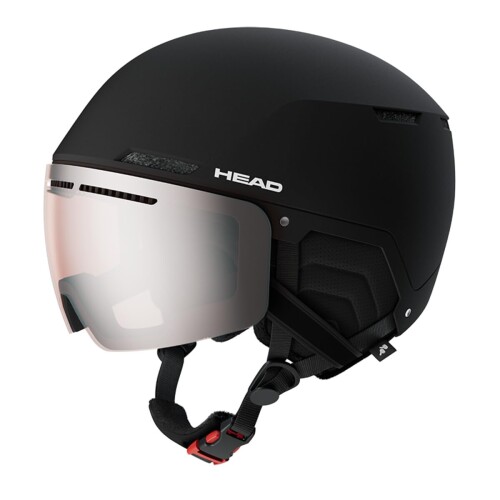 Rakuten - HEAD(ヘッド) スキー/スノーボード ヘルメット CINEMA シネマ バイザー付ヘルメット 2024年モデル 326214 black M-L