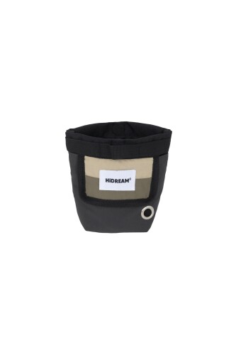 HiDREAM ペット用おやつポーチ＆トレーニングウエストポーチ そばグレー