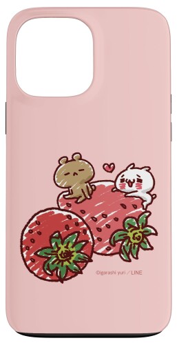 Rakuten - 愛しすぎて大好きすぎる。いちご スマホケース iPhone 13 Pro Max 用