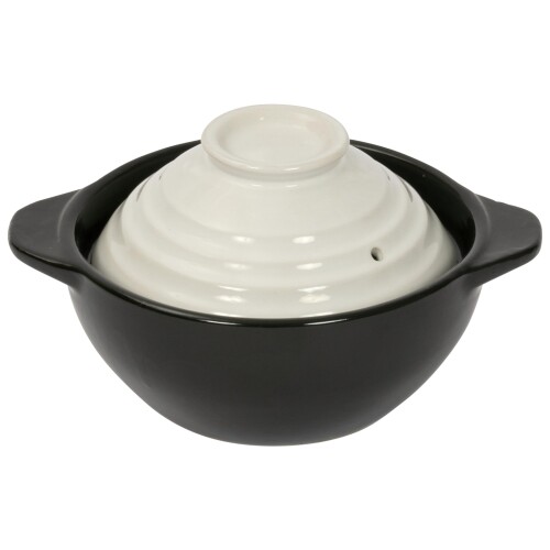 武田コーポレーション(Takeda corporation) ホワイト 17×17×7.5cm ふきこぼれにくい一人用土鍋WH FKN1D-WH mannishboy-24461011 マニッシュボーイ パッケージ画像