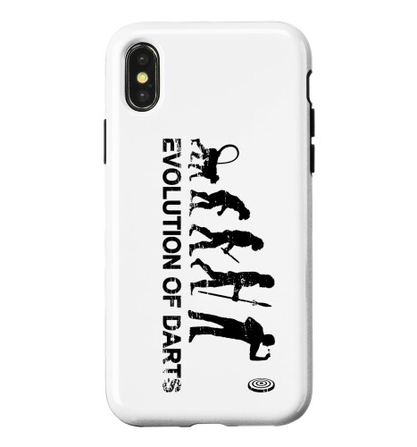 ダーツの進化 スマホケース iPhone X/XS 用