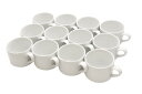 アラブ首長国連邦 RAK PORCELAIN(ラック ポーセレン)社 ACCESS(アクセス) スタッキング コーヒーカップ 250cc 12個セット