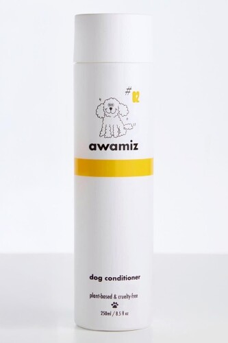 awamiz（アワミズ） ドッグシャンプー＆コンディショナーセット, 植物由来100％, 低刺激, 250ml, リュクスサボンの香り (コンディショナー単品)