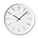 レムノス 掛け時計 ドローウォールクロック アナログ 白 Draw wall clock KK18-13 WH Lemnos
