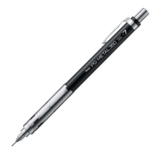 ぺんてる シャープペン PG-METAL350 ピージーメタル 0.7mm ブラック 10本 PG317-A 【特長】日常使いできるプロ仕様シャープペンシル 【軸色】ブラック 【芯径】0.7mm 【材質】軸=再生PC ノック・グリップ=ステンレス クリップ=鉄 先金=真鍮 【1本あたりサイズ/重さ】幅 12mm ×奥行 10mm × 長さ 142mm/14g 色:ブラック | サイズ:0.7mm 日常使いできるプロ仕様シャープペンシル文字が見やすい4mmパイプの先金疲れにくい低重心設計握り心地が選べる金属グリップ選べるカラー軸 商品コード20063932977商品名ぺんてる シャープペン PG-METAL350 ピージーメタル 0.7mm ブラック 10本 PG317-A型番PG317-A(10)サイズ0.7mmカラーブラック※他モールでも併売しているため、タイミングによって在庫切れの可能性がございます。その際は、別途ご連絡させていただきます。※他モールでも併売しているため、タイミングによって在庫切れの可能性がございます。その際は、別途ご連絡させていただきます。