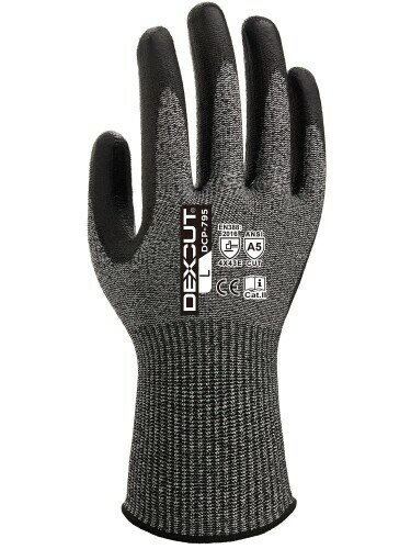 (ウィード) 耐切創手袋 レベルE タッチパネル対応 作業用手袋 薄手 ウレタン 設備工事 金属加工 Mサイ..