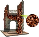 グリーンスタッフワールド(Green staff world) ツタの植生シート ブラウン 枯れたカエデの葉 大 ホビー用素材 GSWD-4644