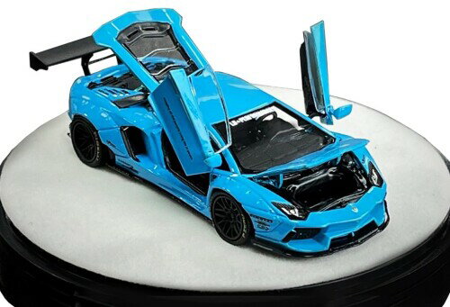 ティーケーカンパニー (TK.Company) PGM 1/64 LBWK LP700-4 BB Blue Rotating display (回転台座バージョン) 完成品 PGM-640413-2
