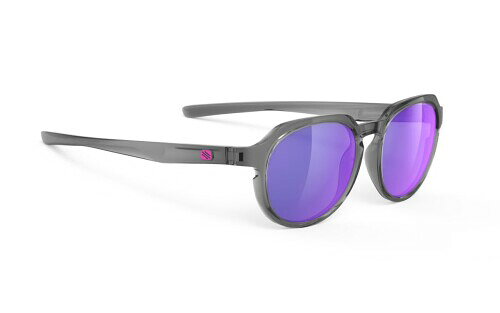 (RUDYPROJECT) サングラス GLAMSHADY グラムシェイディ MULTILASER VIOLET CRYSTAL ASH SP934233-0000 レンズ：50 x 43 mm