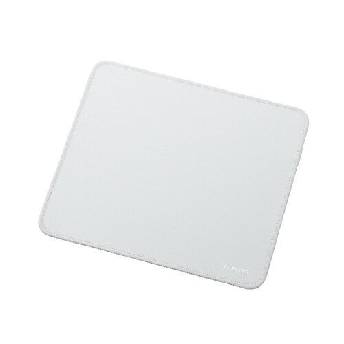 エレコム マウスパッド ファブリック素材 レザー＆光学式マウス対応 撥水加工 滑り止め グレー MP-ALMWGY