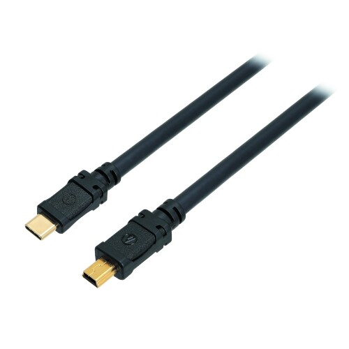 オーディオテクニカ AT-RX97CN/3.0 Rexat トリプルハイブリッド USBケーブル PC-Triple C+6N-OFC+OFC 金メッキ 耐熱 USB2.0相当 USB Type-C-USB miniB 3.0m
