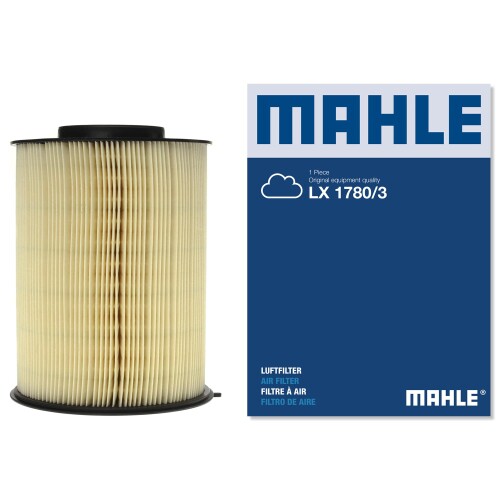 マーレ (Mahle) エアフィルター ボルボ C30 S40車他用 高さ206mm 外径157mm 内径70mm LX 1780/3