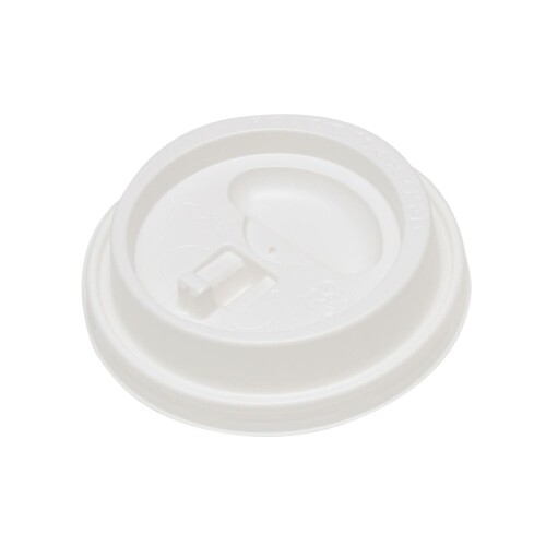 サンナップ エンボスカップ 紙コップ用フタ 白 210ml（7オンス）用口径約75mm 50枚 CRU2150E