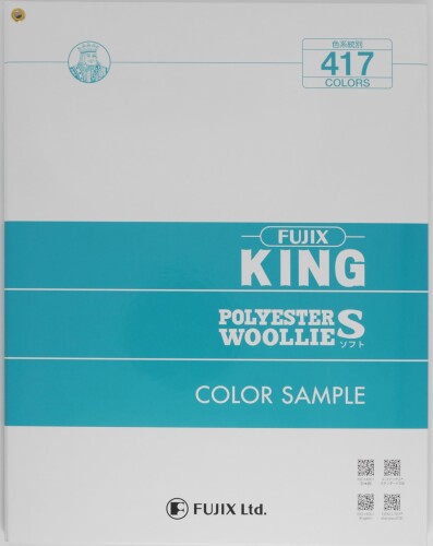 FUJIX (フジックス) キング ポリエステル ウーリー S (ソフト) ミシン 糸 見本帳 KING POLYESTER WOOLLIE S COLOR SAMPLE 417 色 9036100 糸見本 付き 見本帳 ( カラーサンプル ) 対象商品: キングポリエステルウーリーS ( 低伸縮 ) ・ キングポリエステルウーリーS ( 高伸縮 ) 素材: ポリエステル 100% 主な用途:スポーツ製品 水着 ランジェリー 、ファンデーション、ニット製品など 特長:ソフトな肌触り。耐候性に優れています。染色堅ろう性に優れています。縫い目形状を美しく整えます。 FUJIX ( フジックス ) キング ポリエステル ウーリー S ( ソフト ) KING POLYESTER WOOLLIE S ミシン 糸 見本帳 417 色 9036100 糸見本 付き 見本帳 ( カラーサンプル ) 対象商品: キングポリエステルウーリーS ( 低伸縮 ) ■ キングポリエステルウーリーS ( 高伸縮 ) 素材: ポリエステル 100% 主な用途:スポーツ製品 水着 ランジェリー 、ファンデーション、ニット製品など 特長:ソフトな肌触り。耐候性に優れています。染色堅ろう性に優れています。縫い目形状を美しく整えます。 ■ソフトな肌ざわり……超極細繊維で構成されていますので、肌触りが良く、生地になじみます。 ■耐候性にすぐれています。……耐候性にすぐれており、時間の経過によって強力が低下したり、黄変することはほとんどありません。 ■染色堅ろう性にすぐれています。……染色堅ろう度が高く、色落ち、変色などを起こすことはほとんどありません。 ■縫い目形状を美しく整えます。……特殊加工によって糸筋をバランス良く安定させていますので、縫製しやすく、縫い目形状を美しく整えます。 実物糸見本付きですので色合わせや色選びに便利です。 商品コード20081714988商品名FUJIX (フジックス) キング ポリエステル ウーリー S (ソフト) ミシン 糸 見本帳 KING POLYESTER WOOLLIE S COLOR SAMPLE 417 色 9036100型番9036100※他モールでも併売しているため、タイミングによって在庫切れの可能性がございます。その際は、別途ご連絡させていただきます。※他モールでも併売しているため、タイミングによって在庫切れの可能性がございます。その際は、別途ご連絡させていただきます。