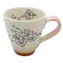 キャッスルエンタープライズ マグカップ(手描桜)彩り箱付 日本製 プレゼント