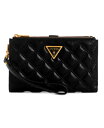 (ゲス) 財布 GIULLY SLG DBL ZIP ORGANIZER BLA