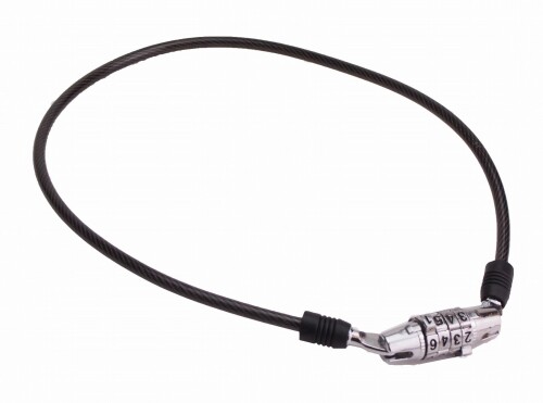 キャプテンスタッグ(CAPTAIN STAG) オッフル ワイヤー錠ダイヤルタイプ60Φ6mm スモーク Y-4370