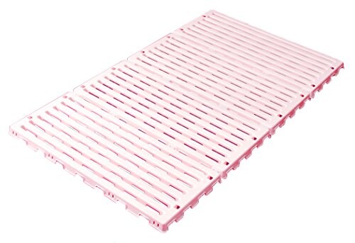 蝶プラ工業 すのこベッド エアースリープベビー ピンク 70×120cm 782610 0ヶ月~24ヶ月 樹脂製